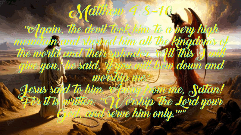 Bible verse Satan_tempts_Christ