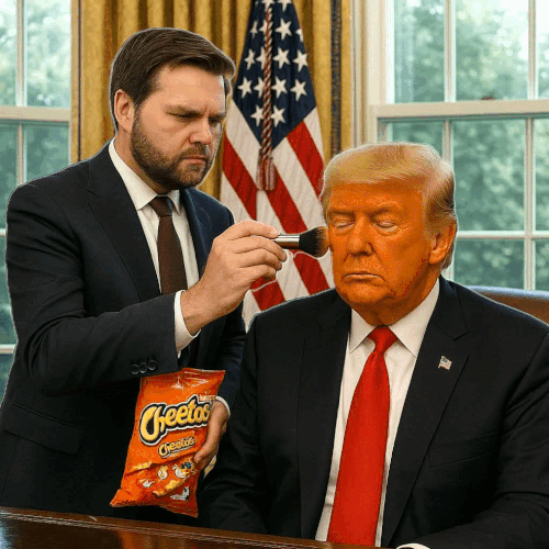 Trump_JD Vance make_up