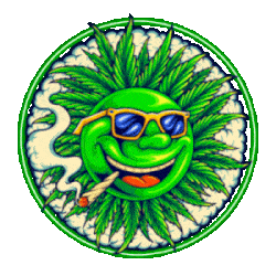 pot leaf circles