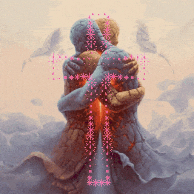  Animated GIF of the scripture John 13:35 - By this everyone will know that you are my disciples, if you love one another.