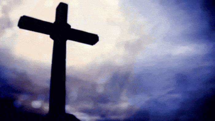  Animated GIF of the bible verse Philippians 4:6-7 - Do not be anxious about anything, but in every situation, by prayer and petition, with thanksgiving, present your requests to God. And the peace of God, which transcends all understanding, will guard your hearts and your minds in Christ Jesus.