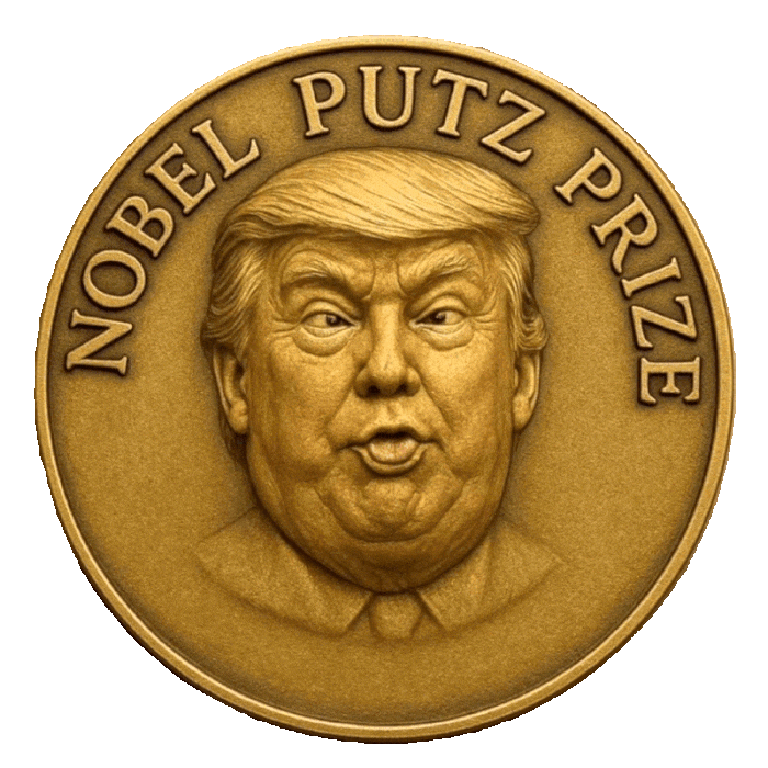 trump nobel peace prize with a twist